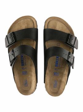 Chinelos Birkenstock Arizona Preto para Mulher e Homem