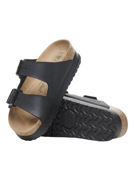 Sandálias Birkenstock Arizona Plataforma Preto para Mulher