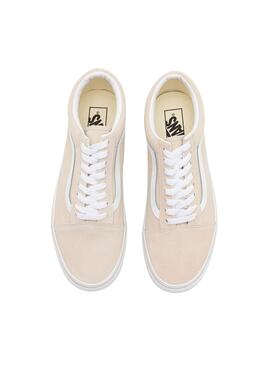 Sapatilhas Vans Old Skool Bege para Mulher.