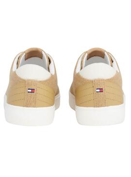 Sapatilhas Tommy Hilfiger Essential Camel para Homem