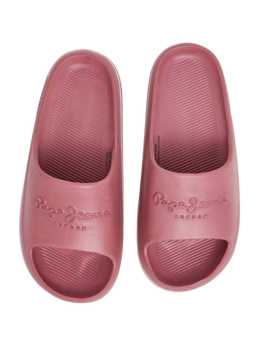 Chinelos Pepe Jeans Beach Slide Rosa Para Mulher