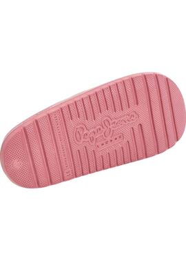 Chinelos Pepe Jeans Beach Slide Rosa Para Mulher