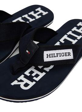 Chinelos Tommy Hilfiger Beach Sandal Marino para Homem