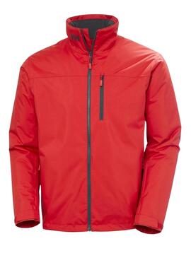 Jaqueta Helly Hansen Crew Midlayer Vermelha para Homem