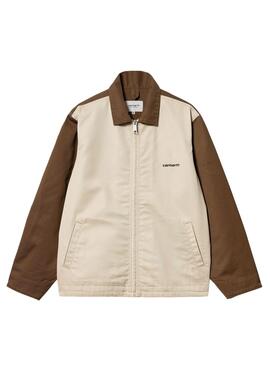 Jaqueta Carhartt Module Script Bege para Homens