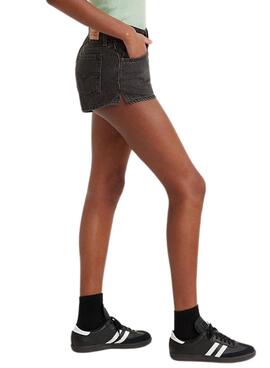 Shorts Levis Superlow Preto para Mulher