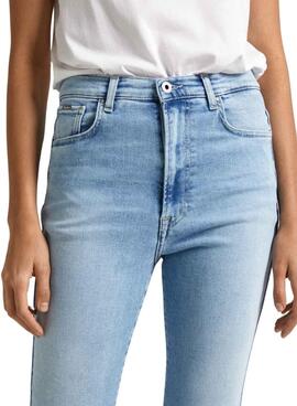 Calça de ganga Pepe Jeans Slim Jeans Denim Azul Para Mulher