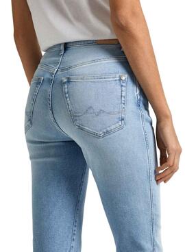 Calça de ganga Pepe Jeans Slim Jeans Denim Azul Para Mulher