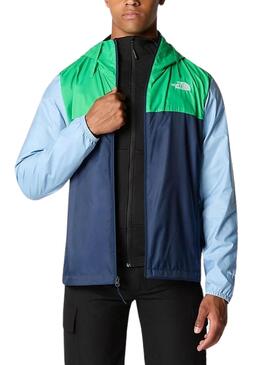 Jaqueta The North Face Cyclone Azul para Homem