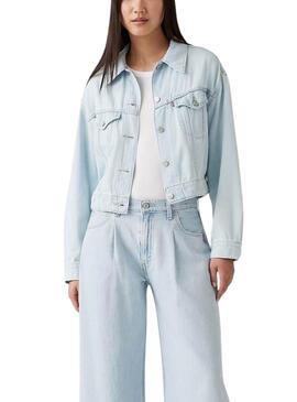 Jaqueta Levis Fatherweight Denim para Mulher.