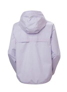 Corta-vento Helly Hansen Belfast Roxo para Mulher.