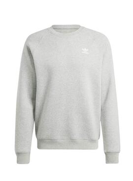 Moletom Adidas Trefoil Essentials Cinza para Homem