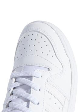 Sapatilhas Adidas Forum Low Branco para meninas e meninos.