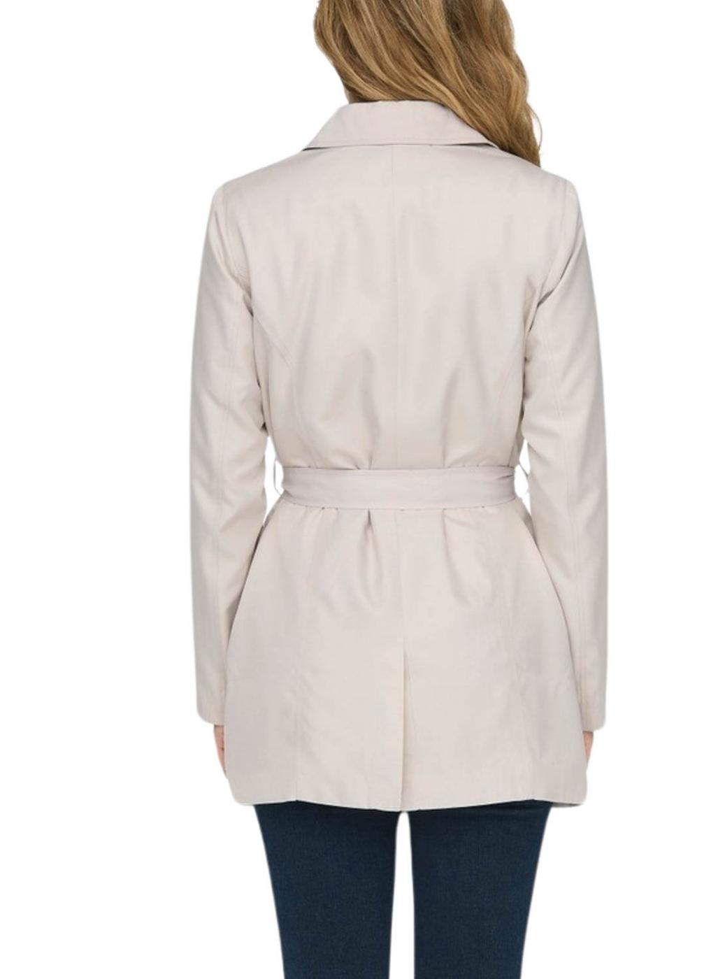 Gabardina Only Valerie Beige para Mulher.