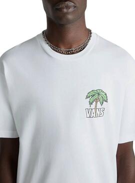 Camiseta Vans Down Time Branca para Homem.