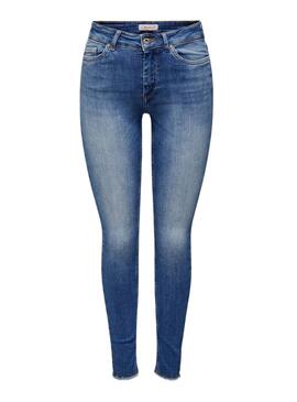 Jeans Only Blush Mid Denim para mulher