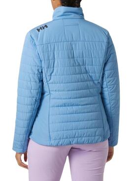 Jaqueta Helly Hansen Crew Insulator Azul Para Mulher