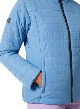 Jaqueta Helly Hansen Crew Insulator Azul Para Mulher