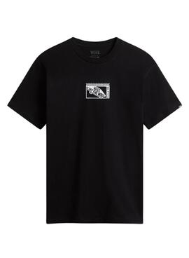 Camiseta Vans Tech Preta para Homem