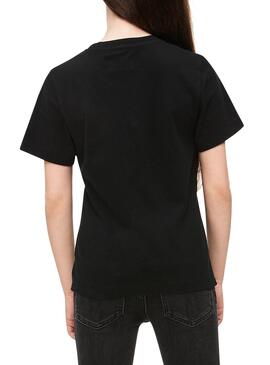 T-Shirt Calvin Klein Monogram preto para Menin