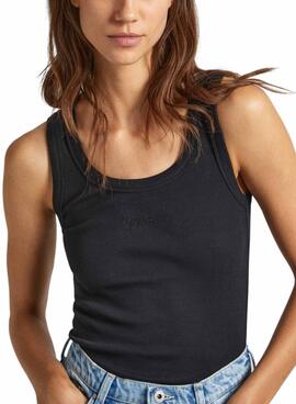 Camiseta Pepe Jeans Lane Preto para Mulher