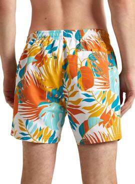 Shorts de banho Pepe Jeans Leaf Multicolor para homem