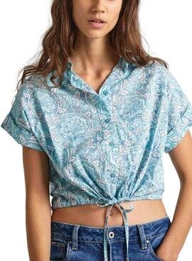 Camisa Pepe Jeans Mer Azul para Mulher