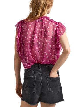 Camisa Pepe Jeans Marley Rosa para Mulher