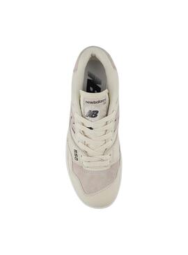 New Balance 550 Linen Branco Para Homens