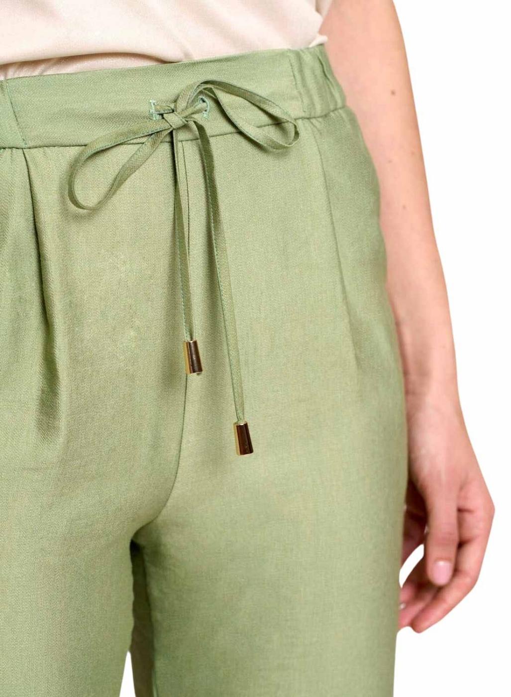 Calça Naf Naf Marbel Verde Para Mulher