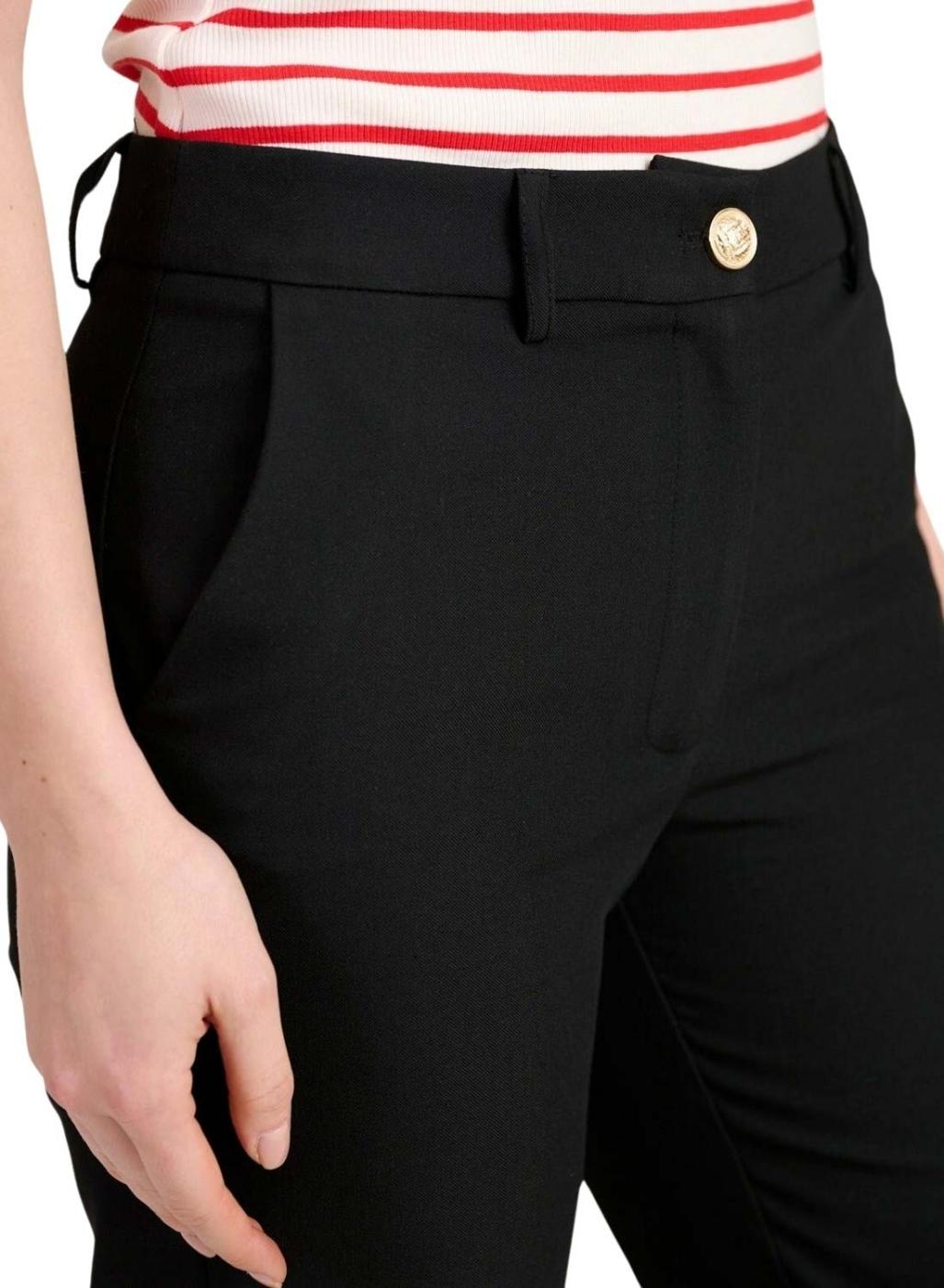 Calça Naf Naf Chino Preto Para Mulher