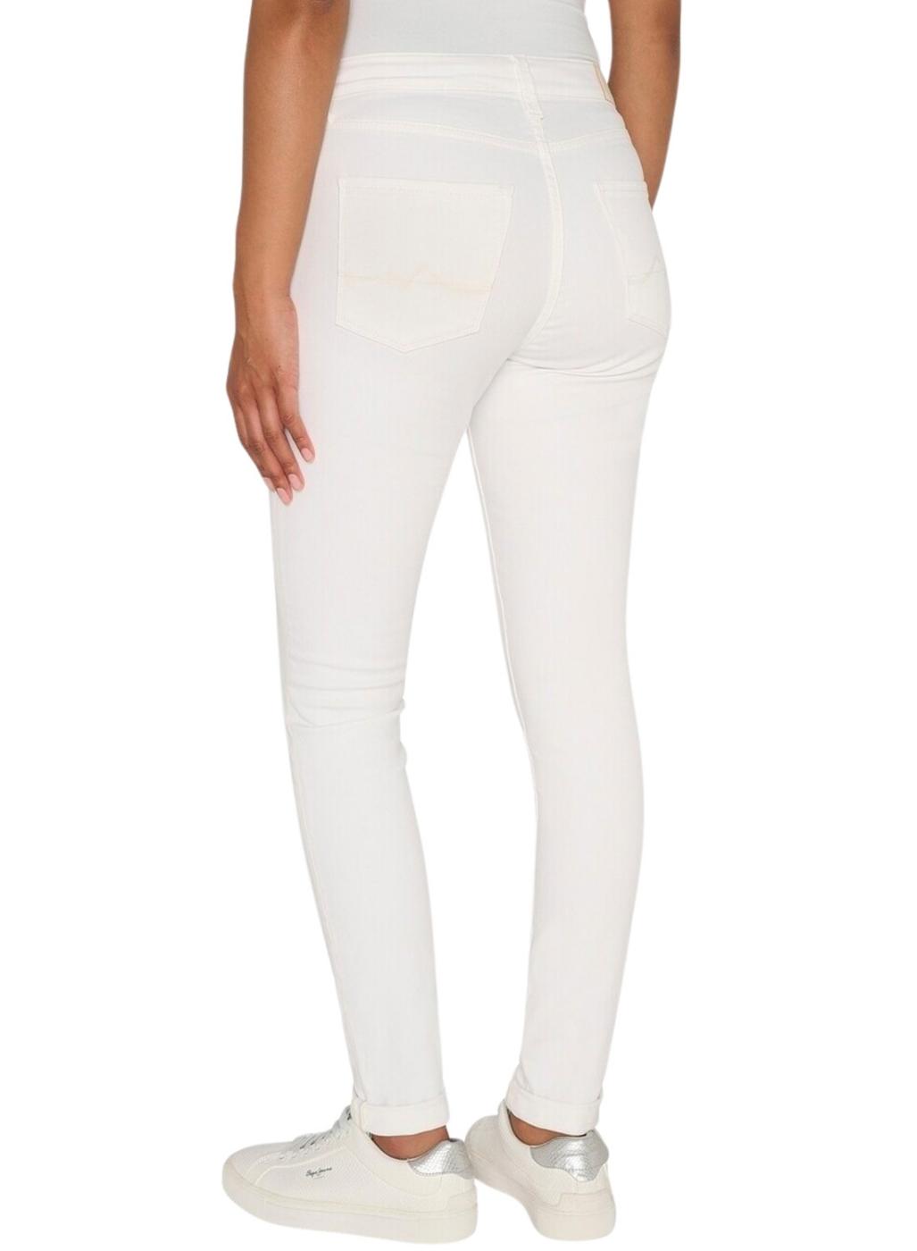 Calça de ganga Pepe Jeans Skinny Jeans Branco para Mulher