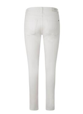 Calça de ganga Pepe Jeans Skinny Jeans Branco para Mulher