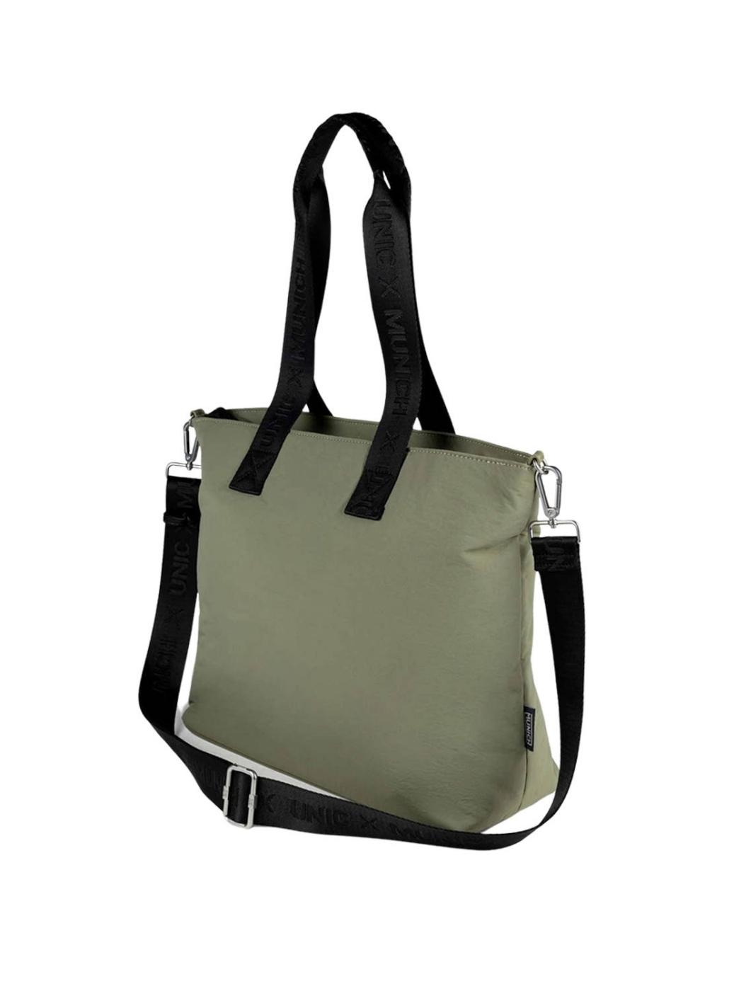 Bolsa Munich Shopper Bloom Verde para Mulher