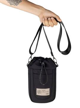 Bolsa Munich Slim Negra para Mulher