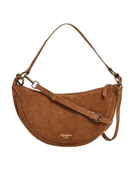 Bolsa Pepe Jeans Nadine Angie Marrom Para Mulher