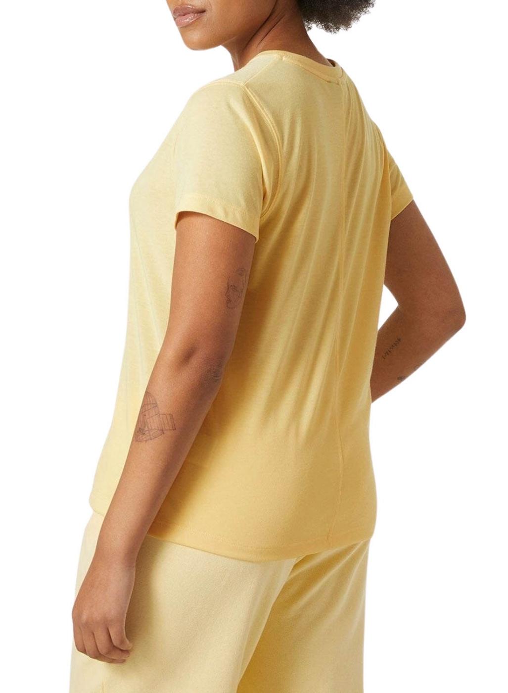 Camisa Helly Hansen Allure Amarelo Para Mulher