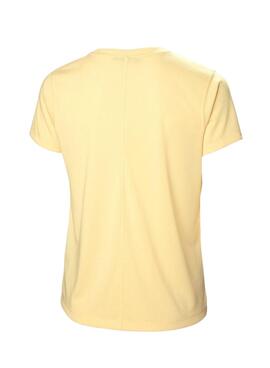 Camisa Helly Hansen Allure Amarelo Para Mulher