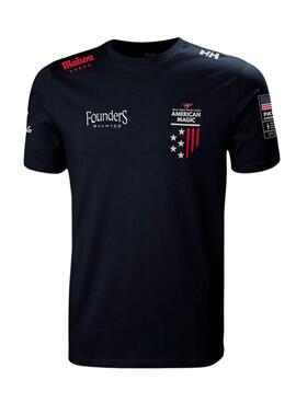 Camiseta Helly Hansen American Magic MarinoCamisa Helly Hansen American Magic Marino