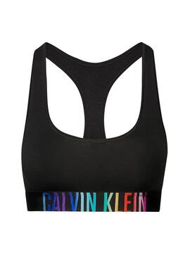 Bralette Calvin Klein Pride Preto para Mulher