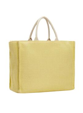 Bolsa de praia Tommy Hilfiger Beach Tote Amarelo para Mulheres