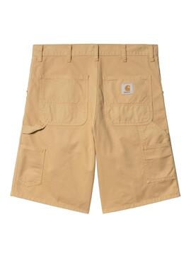 Bermudas Carhartt Single Knee Tostado para Homem.