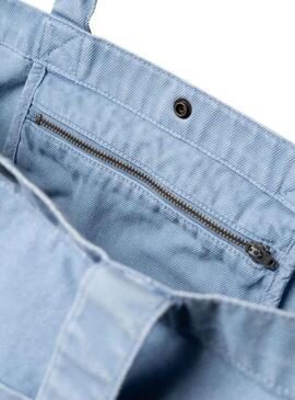 Bolsa Carhartt Garrison Tote Denim Claro
