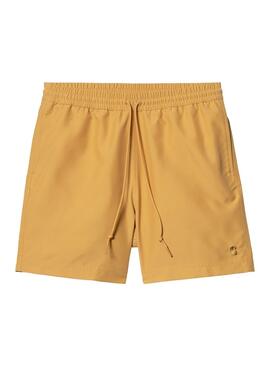 Calção Carhartt Chase Amarelo para Homem