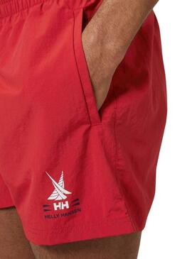 Calção de banho Helly Hansen Cascais Vermelho para Homem