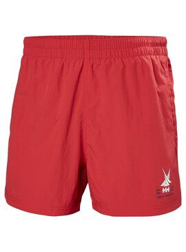 Calção de banho Helly Hansen Cascais Vermelho para Homem