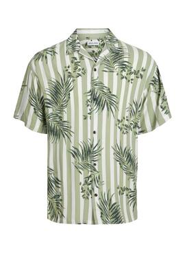 Camisa Jack and Jones Jeff Verde Para Homem