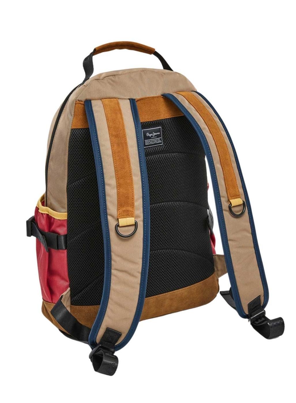 Mochila Pepe Jeans Benji Marrom para Homem