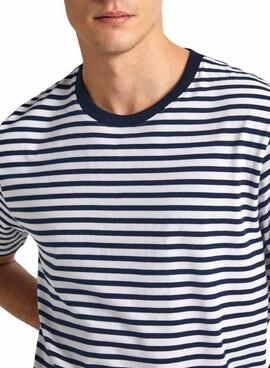 Camiseta Pepe Jeans Cane Marinho para Homem