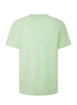 Camisa Pepe Jeans Clag Verde Para Homem